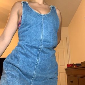 Forever 21 overall dress (: